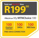 Nokia Lumia 520 Smartphone-On My MTN Choice 100