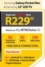 Samsung Galaxy Pocket Neo + Samsung 32" LED TV-On My MTN Choice 50