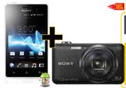 Sony Xperia Go + Sony Cyber Shot Camera-On My MTN Choice 100