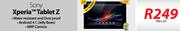 Sony Xperia Tablet Z-On 500MB+500MB Night Express