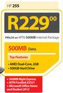 HP Notebook 255+MTN Fastlink E3531+MS Office Home & Student 2013-On MTN 500MB