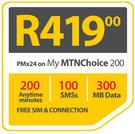Sony Xperia V Smartphone-On My MTN Choice 200