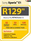Sony Xperia E1-On My MTN Choice 50