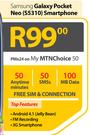 Samsung Galaxy Pocket Neo (S5310) Smartphone-On My MTN Choice 50