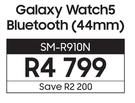 Samsung Galaxy Watch 5 Bluetooth 44mm SM-R910N