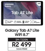 Samsung Galaxy Tab A7 Lite WiFi 8.7" SM-T220N