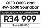 Samsung 85" QLED TV Q60C & HW-Q600 Soundbar