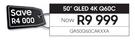 Samsung 50" QLED 4K Q60C QA50Q60CAKXXA