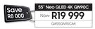 Samsung 55" Neo QLED 4K QN90C QA55QN90CAK