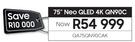 Samsung 75" Neo QLED 4K QN90C QA75QN90CAK