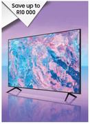 Samsung 85" Crystal UHD CU7000 UA85CU7000KXXA