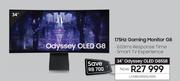Samsung 34" 175Hz Gaming Monitor Odyssey OLED G85SB LS34BG850SUXEN