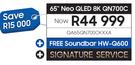 Samsung 65" Neo QLED 8K QA65QN700CKXXA