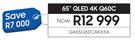 Samsung 65" QLED 4K QA65Q60CAKXXA