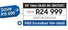 Samsung 55" Neo QLED 8K QA55QN700CKXXA