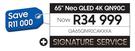 Samsung 65"Neo QLED 4K QA65QN90CAKXXA 