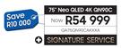 Samsung 75" Neo QLED 4K QA75QN90CAKXXA
