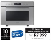 Samsung 35L Bespoke Convection Microwave MC35R8088LG/FA