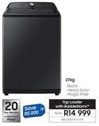 Samsung 27Kg Top Loader With Bubble Storm WA27B8375GV/FA