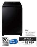 Samsung 19Kg Top Loader With Eco Bubble WA19CG6745BV/FA