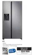 Samsung 617L Side By Side Refrigerator RS65R5411M9/FA