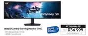 Samsung 49" Odyssey G9 240Hz Dual QHD Gaming Monitor G95C LS49CG954EAXXA