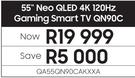 Samsung 55" Neo QLED 4K 120Hz Gaming Smart TV QN90C QA55QN90CAKXXA