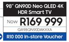 Samsung 98" QN90D Neo QLED 4K HDR Smart TV QA98QN90DAKXXA