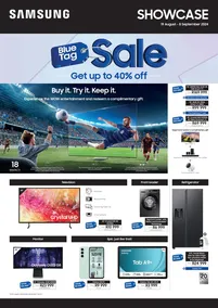 Samsung : Blue Tag Sale (19 August - 08 September 2024)