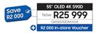 Samsung Galaxy 55" OLED 4K S90D QA55S90DAKXXA