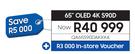 Samsung Galaxy 65" OLED 4K S90D QA6590DAKXXA