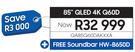 Samsung 85" QLED 4K Q60D QA85Q60DAKXXA