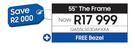 Samsung 55" The Frame QA55LS03DAKXXA