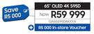 Samsung 65" OLED 4K S95D QA65S95DAKXXA