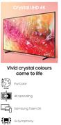 Samsung 75" Crystal UHD 4K DU7000 UA75DU7000KXXA