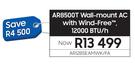Samsung AR8500T Wall Mount AC With Wind-Free 12000 BTU/h AR12BSEAMWK/FA