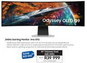 Samsung 49" Odyssey Dual QHD G95C 240GHz Gaming Monitor L549CG954SUXEN