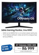 Samsung 32" Odyssey G55C QHD 165Hz Gaming Monitor LS32CG552EA