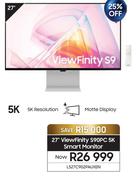 Samsung 27" ViewFinity S90PC 5K Smart Monitor LS27C902PAUXEN
