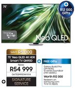 Samsung 75" Neo QLED 4K HDR Smart TV QN90D QA75QN90DAKXXA
