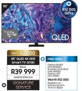 Samsung 85" QLED 4K HDR Smart TV Q70D QA85Q70DAKXXA