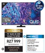 Samsung 75" QLED 4K HDR Smart TV Q70D QA75Q70DAKXXA