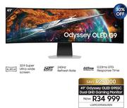 Samsung 49" Odyssey OLED G95SC Dual QHD Gaming Monitor LS49CG954SUXEN