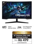 Samsung 32" Odyssey G55C QHD Gaming Monitor LS32CG552EAXXA