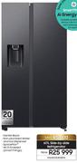 Samsung 617L Side By Side Refrigerator RS64DG53R3B1FA