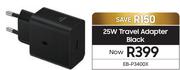 Samsung 25W Travel Adapter (Black) EB-P3400X