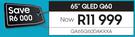 Samsung 65" QLED Q60 Television QA65Q60DAKXXA 