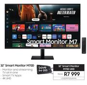 Samsung 32" Smart Monitor M70D UHD LS32DM702UAXXA