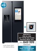 Samsung Bespoke 594 Ltr AI Side-By-Side Refrigerator RS90F64A2FFA