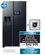 Samsung Bespoke 594Ltr AI Side-By-Side Refrigerator RS90F64D2FFA